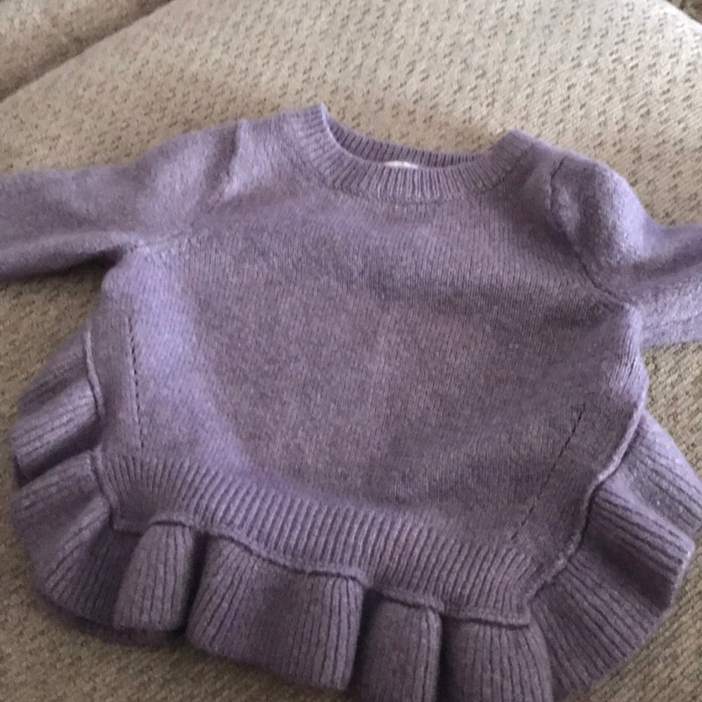 Kids purple sweater